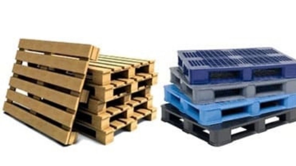 The difference between wooden and plastic pallets